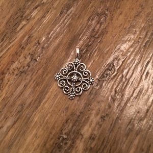James Avery - twisted wire lacy cross