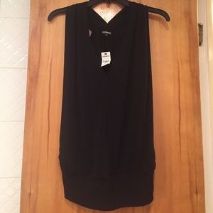EXPRESS Black Going Out Top