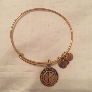 Alex and Ani "then peace up" Bangle