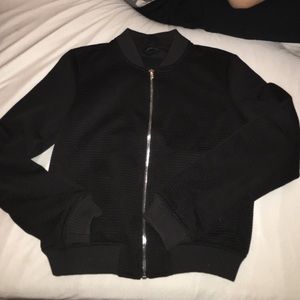 BRANDY MELVILLE RIBBED BOMBER