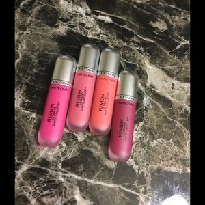 4 Revlon ultra HD matte lip color