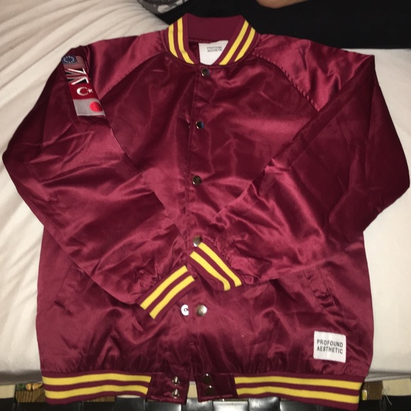 RED PROFOUND CO PADDED BOMBER