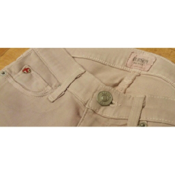 NWT Hudson Krista light pink coated jeans