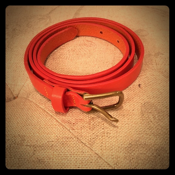 J. Crew skinny belt