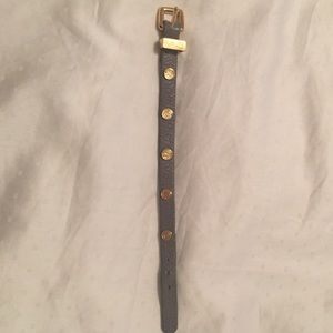 Marc by Marc Jacobs leather wrap bracelet.