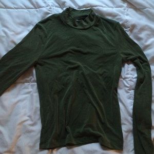 AA: brushed turtleneck long sleeved top