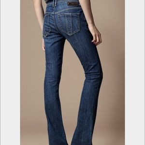 Burberry Britt boot cut jeans!