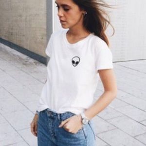 Brandy Melville alien tee