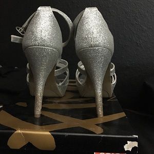 Silver heels!