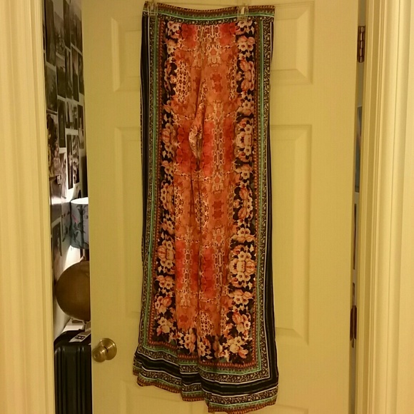Flowy and Unique Anthropologie Pants
