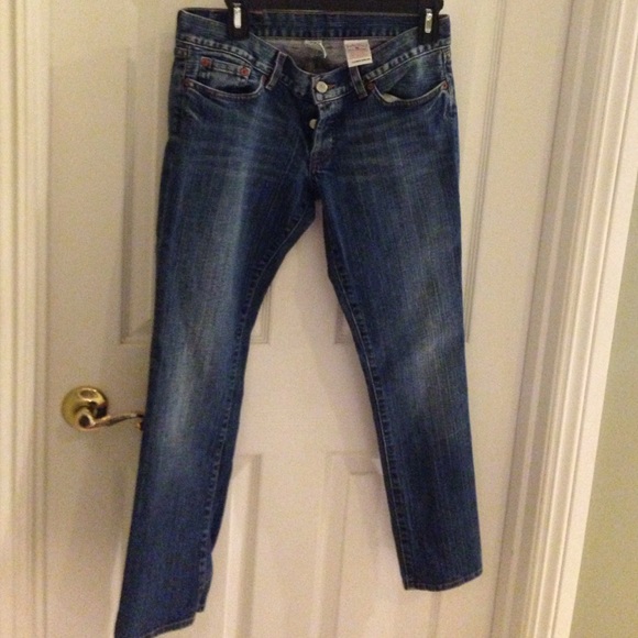 Lucky Denim Jeans Closet Closeout  Cuffed Crop