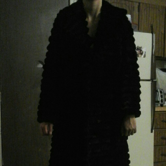 Vintage Rabbit Fur Coat