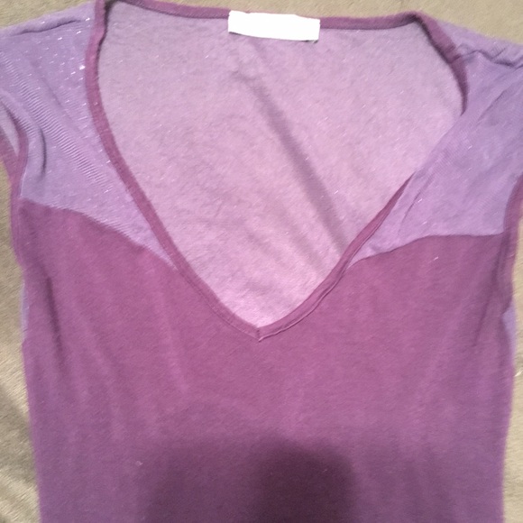 🌺B1G1🌺Purple stretch mini dress w/ mesh back - Picture 4 of 4