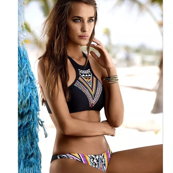 High Neck Halter Bikini