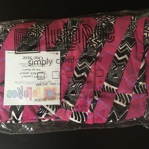 BNWT LuLaRoe leggings pink zebra OS