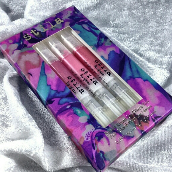 Stila Sweet Kisses Lip Glaze Trio LE - Picture 3 of 3