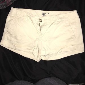 American Eagle (light) Khaki shorts