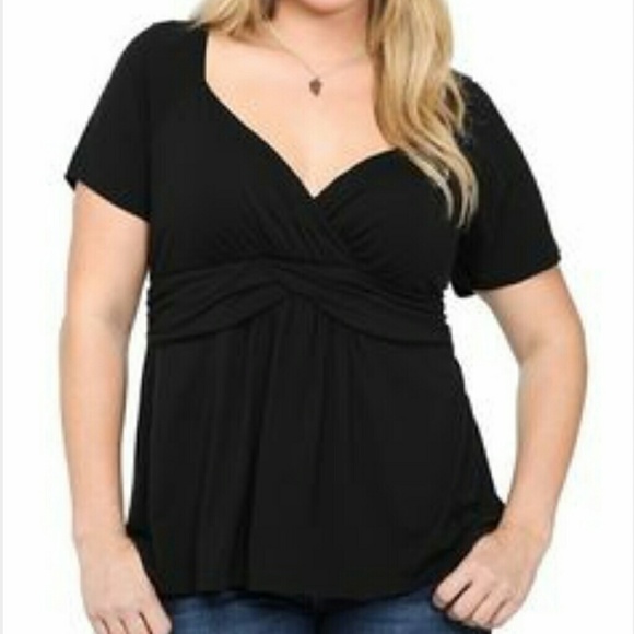 Torrid empire waist top