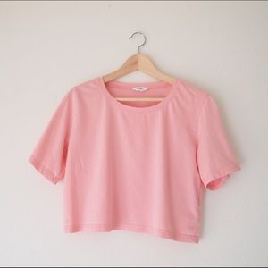Hello Kano, baby pink short T shirt
