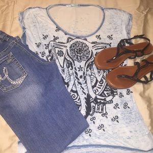 Maurices elephant shirt