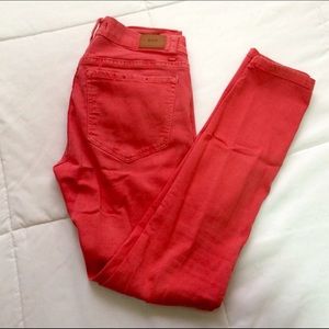 ✨SALE✨BDG | Coral Pink Ankle Pants | 27