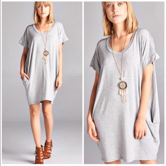 Two pocket tunic Shirtdress - Picture 3 of 4