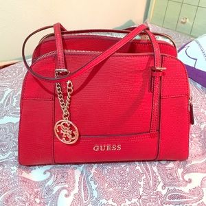 Red GUESS purse and matching wallet