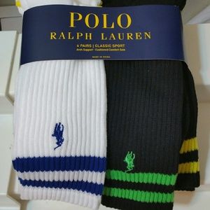 Polo Ralph Lauren 6 Pairs Classic sport socks