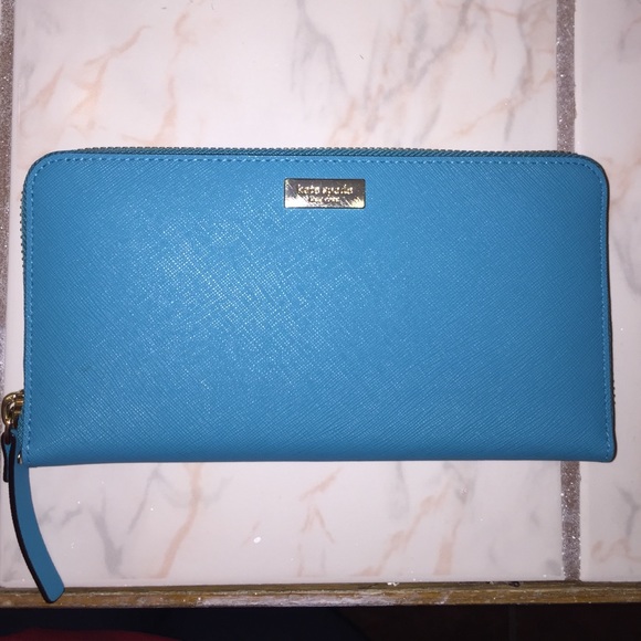Teal Kate Spade Wallet