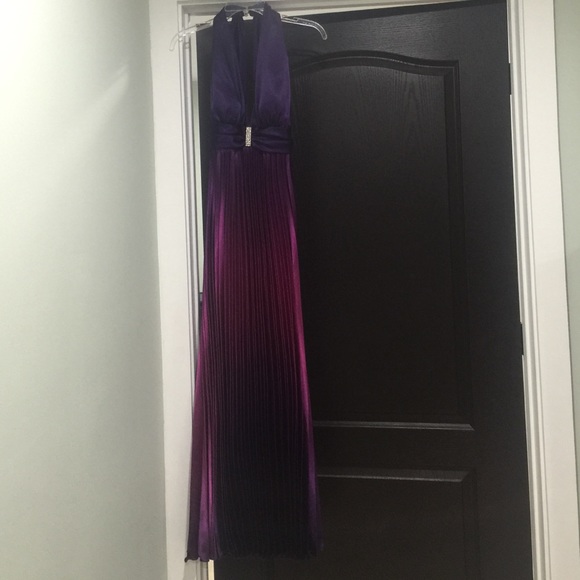 purple ombre senior dress fits for any occasion