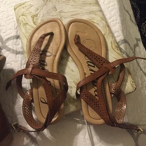 Tan women's sandals
