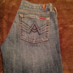 7 for All mankind iconic boot cut jean