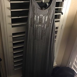 Grey maxi