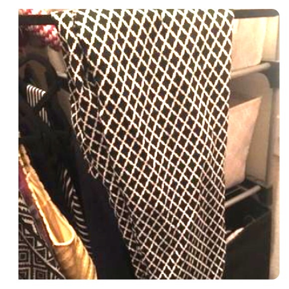 White and Black pants (size L)
