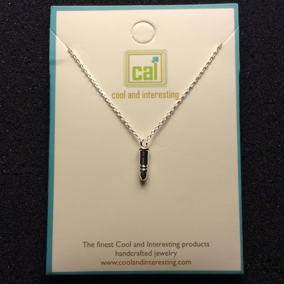 Silver Bullet Necklace