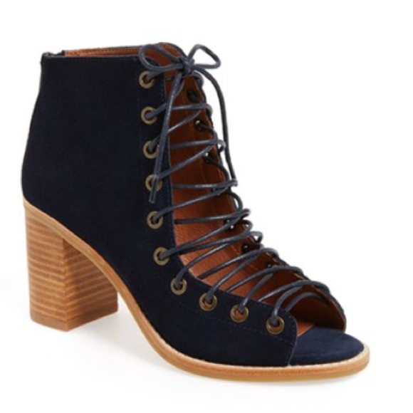 Jeffrey Campbell Shoes - Brand new Jeffrey Campbell Cors navy bootie
