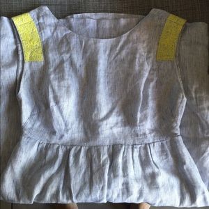 J. Crew linen dress<3