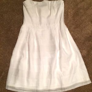 White House Black Market Strapless Dresd