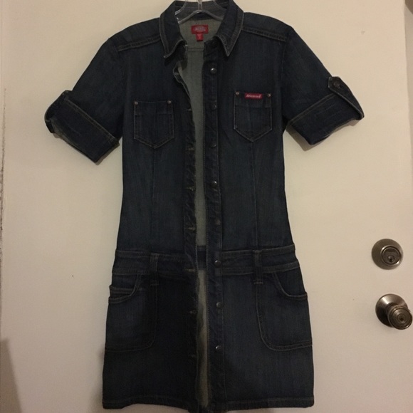 Dickies jeans dress. Size says M but it's fits S