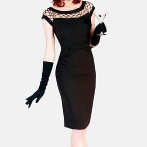 Betty Page black dress from modcloth