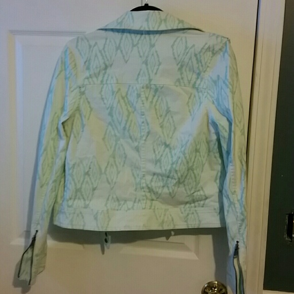 Zip up patterned jacket - Picture 3 of 3