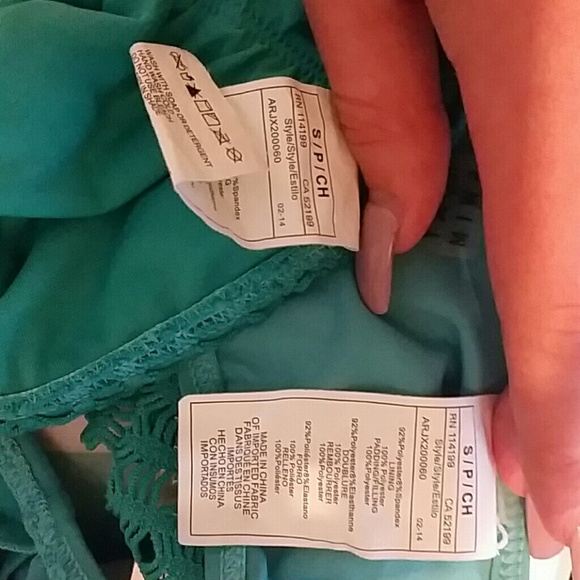 Blue Roxy Bathing Suit - Picture 4 of 4