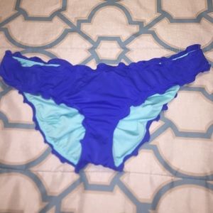 Blue Victoria Secret Bikini bottom