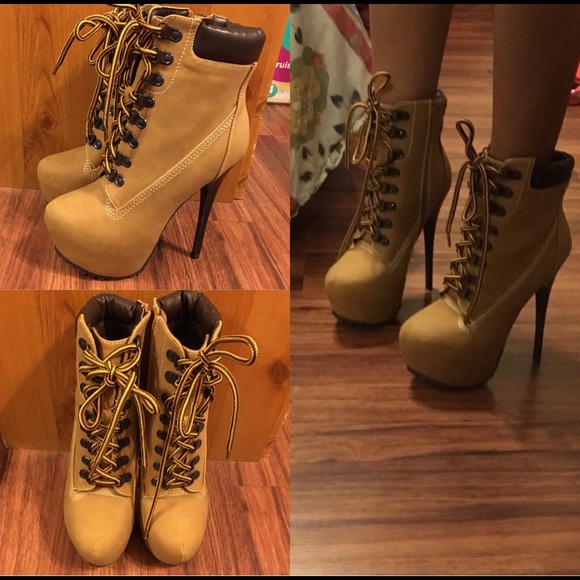 Lace Up Ankle Booties