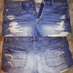 AE midrise shorts