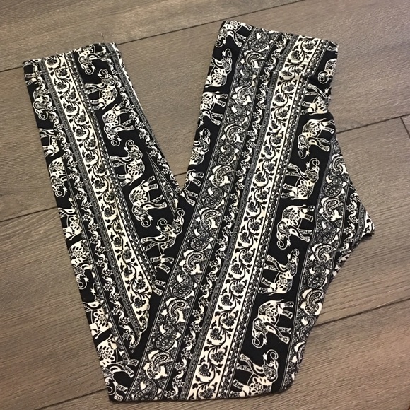 Elephant patterned leggings