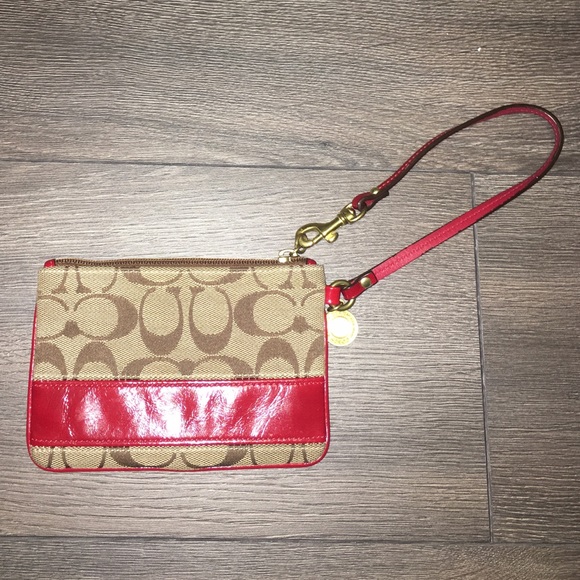 Coach wristlet