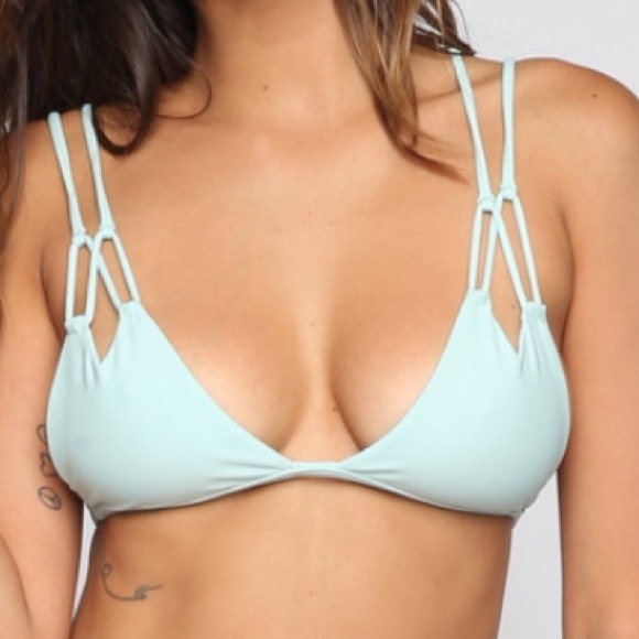 NEW Acacia Kekaha Bikini Top in Tidepool