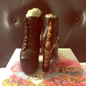 Jeffrey Campbell Lita Claw - Black Copper