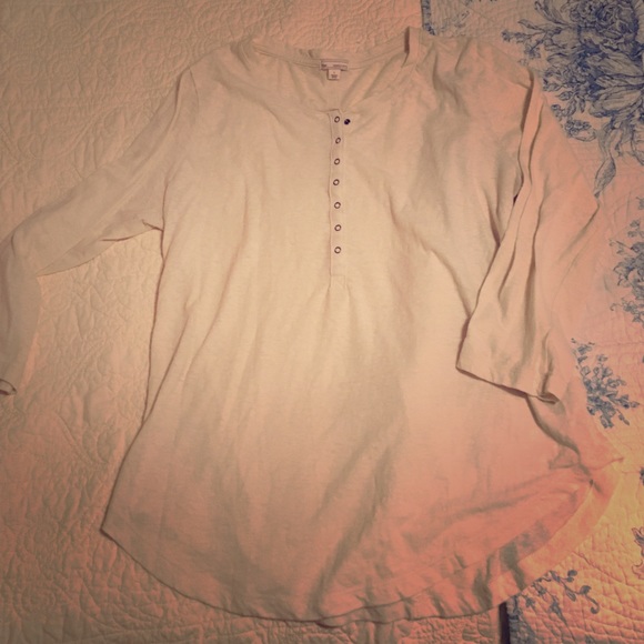 Off white Henley